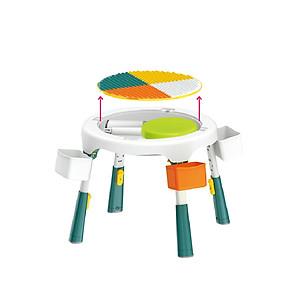 Bộ bàn ghế lắp ghép đồ chơi đa năng smoneo 1119-SM-001-88005