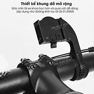 Đồng hồ đo tốc độ xe đạp không dây C168-WL wireless sử dụng pin CR2032 sử dụng 6-8 tháng thay thế dễ dàng - Mai Lee