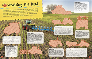 The Ultimate Sticker Book Tractor