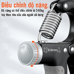 BG Kìm Bóp Tay Có Đếm 5-60kg,Dụng Cụ Bẻ Cổ Tay UA-1301,Kìm Tập Cơ Tay,Kìm bóp tập tay dụng cụ hỗ trợ tập cơ tay, cẳng tay, Dụng Cụ Tập Gym Tại Nhà Điều Chỉnh Lực