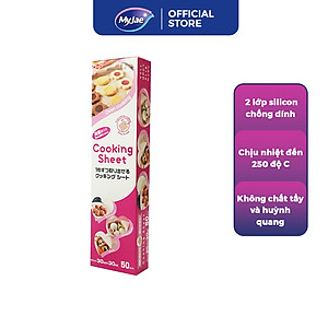 [MyJae x Toyal] Giấy Nến 2 Mặt Lót Nồi Chiên, Nướng Bánh, Giấy Lót Chống Dính 30cm x 30cm (50 Tờ/Hộp)