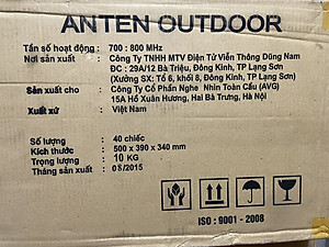 combo 40 cây anten dvb t2 khuếch đại AVG, Hàng Chính Hãng.