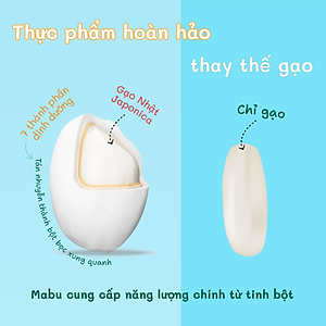 Cháo Ăn Dặm Mabu Hạt Vỡ (900g)