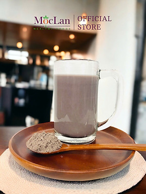 Bột gạo lứt mè đen nếp cẩm Mộc Lan, thực phẩm giảm cân bổ sung dinh dưỡng - 250g, 500g