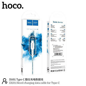 Cáp Sạc Nhanh Type-C 3A Cho Samsung, Xiaomi, Huawei, Oppo, Realme,... Hoco DU01 Dây Sạc 15W, Giá Rẻ - Hàng CHÍNH HÃNG