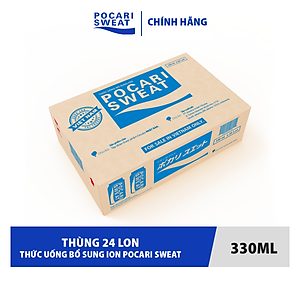 Thùng 24 LonThức Uống Bổ Sung ION Pocari Sweat (330ml / Lon)