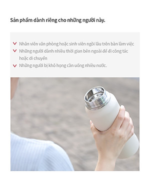 Bình giữ nhiệt Lock&Lock x Việt Nam phiên bản đặc biệt 897ml LHC4160 kèm cọ rửa và ống hút đầu Silicone - JoyMall