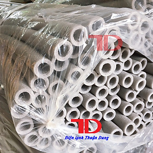 Ống bảo ôn ĐƠN XÁM lắp điều hòa máy lạnh PHI 16 hàng nhập khẩu - Điện Lạnh Thuận Dung