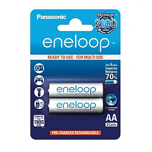 Pin sạc eneloop Panasonic 2000mAh - BK-3MCCE/2B (Hàng chính hãng)