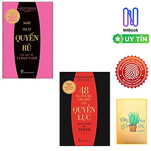 Combo 48 Nguyên Tắc Chủ Chốt Của Quyền Lực và Nghệ Thuật Quyến Rũ