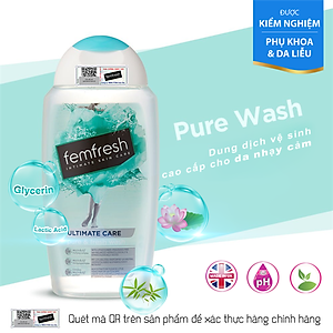 Dung dịch vệ sinh cho cả nữ và nam Femfresh Anh giúp làm sạch sẽ, thơm mát, ngăn ngừa viêm, ngứa, nấm phụ khoa - OZ Slim Store