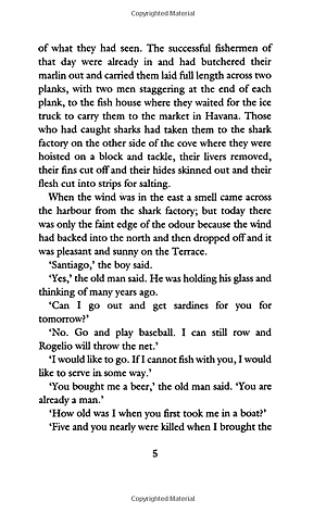 Sách The Old Man And The Sea