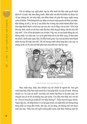 Sách Những Bài Văn Mẫu Lớp 8 (Tập 1)