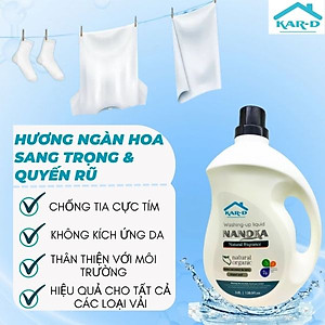 Nước giặt quần áo Nanoka 3,8L [Hàng chính hãng]