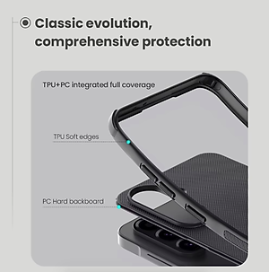 Ốp lưng cho Samsung A17 , A54 , A16 , A26 , A36 , A56 hiệu Nillkin Frosted Shield Pro chống sống chống vân tay - Hàng nhập khẩu