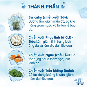 Kem Dưỡng Ẩm, Mịn Da Và Ngăn Ngừa Rôm Sảy Cho Bé Oribebe 30gr - An Toàn Cho Da Nhạy Cảm