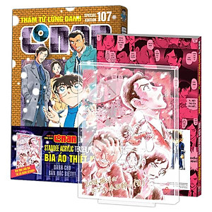 Sách - Thám Tử Lừng Danh Conan - Tập 107 - Bản Đặc Biệt - Tặng Kèm Standee Acrylic