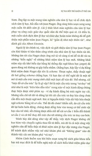 Sự Ra Đời Trí Khôn Ở Trẻ Em - Jean Piaget (Tái bản lần thứ bảy, năm 2024)