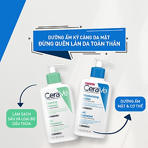 Sữa dưỡng giúp dưỡng ẩm dành cho da khô CeraVe Moisturising Lotion