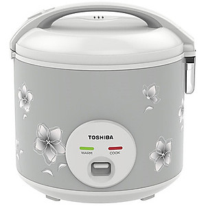 Nồi cơm điện nắp gài Toshiba RC-18JFM(H)VN - 1.8L - Lòng nồi dày 1.7mm, chống dính- công nghệ nhiệt 3D- Hàng chính hãng