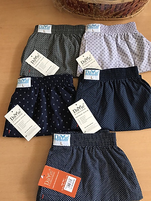Combo 6 quần đùi mặc nhà nam cao cấp kate 100% cotton