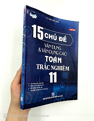 Sách 15 Chủ Đề Vận Dụng Và Vận Dụng Cao Toán Trắc Nghiệm 11