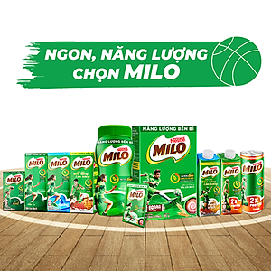 Sữa lúa mạch Nestlé MILO Nguyên chất 400g (hũ nhựa) - Giao mẫu ngẫu nhiên