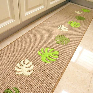 Bộ 2 thảm trải sàn nhà bếp mẫu mới cao cấp đế cao su chống trơn trượt tiện dụng - giao họa tiết và màu sắc ngẫu nhiên - Hàng Chất Lượng