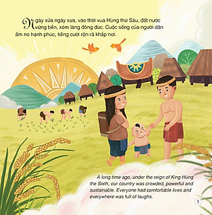 Truyện Cổ Tích Việt Nam - Thánh Gióng (Song Ngữ Việt - Anh)