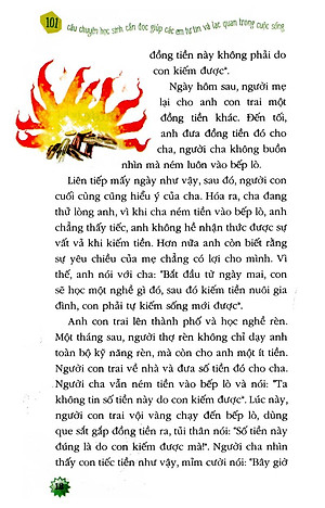 Sách Kỹ Năng Sống - 101 Câu Chuyện Học Sinh Cần Đọc Giúp Các Em Tự Tin Và Lạc Quan Trong Cuộc Sống
