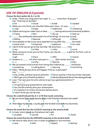 Bài tập Bổ trợ Tiếng Anh 9 Right On!