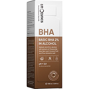 Dung dịch tẩy tế bào chết DrCeutics Basic BHA 2% In Alcohol  (100ml/200ml) - Hàng chính hãng