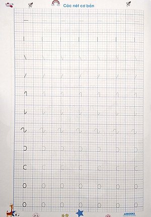 Vở Ô Ly Có Chữ Mẫu Luyện Viết Chữ Đẹp - Chữ Viết Thường - Tập 1 (Tái Bản)