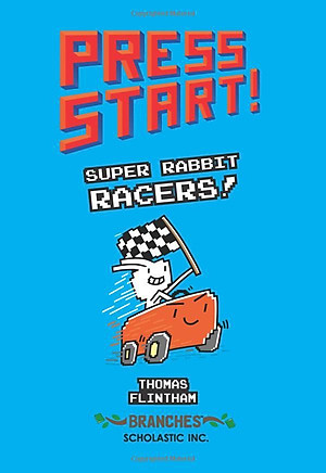 Sách ngoại văn: PRESS START! #3: SUPER RABBIT RACERS!