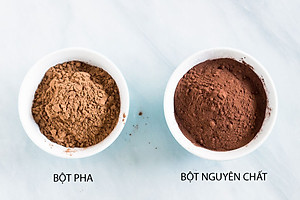 Bột ca cao nguyên chất Goce - 180g (18 gói x 10g)