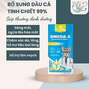 [Giá sỉ] Súp Thưởng Cho Mèo MR.VET có Omega 3, Prebiotics, Taurine-Hỗ Trợ Tiêu Hóa,Sức Khỏe Tim Mạch