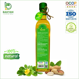 Dầu Phộng Nguyên Chất Bảo Tâm 500mL