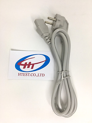 Dây Nguồn PC - Cắm PC - Màn Hình Máy Tính - Nồi Cơm Điện. Hàng Chính Hãng , màu xám 1,6 mét.