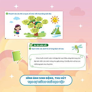 Sách Phiếu ôn hè Tiếng Việt lớp 4