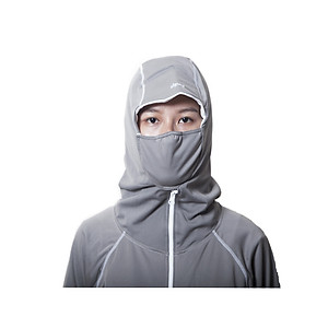 Áo khoác nữ 4 trong 1 chống nắng UPF50+ Xám Zigzag 