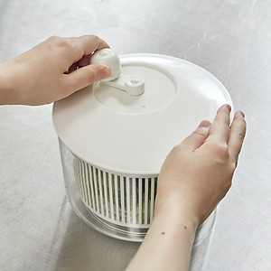 Rổ quay rau 360º Yamaken Kogyo Smart Bowl (2.7L/ 4.45L/ 6.6L) - Hàng nội địa Nhật Bản, nhập khẩu chính hãng (#Made in Japan) |#H-580|#H-614|#H-581|