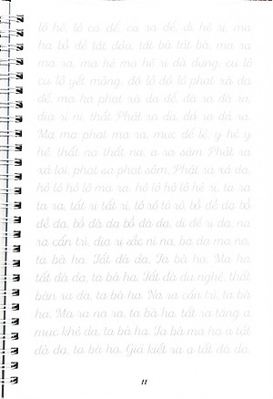 Tập Chép Kinh Chú Đại Bi ( Tặng kèm bút)