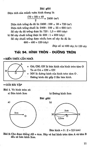 Sách Giải Bài Tập Toán 5 Tập 2