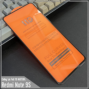 Kính cường lực 11D cho Xiaomi Redmi Note 9S - Note 9 Pro - Poco X3 Full viền Đen MIETUBL - Hàng Nhập Khẩu
