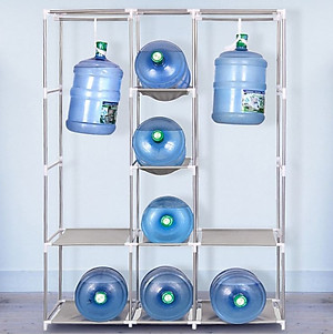 Tủ Vải Quần Áo 3 Buồng 8 Ngăn To, Bền - Hàng Chính Hãng