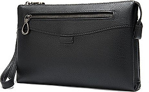 Clutch da bò thật cao cấp BAOHA LEATHER BHM8986 Ví da cầm tay cao cấp.