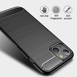 Ốp lưng chống sốc vân kim loại cho iPhone 14 Plus (6.7 inch) hiệu Likgus (chuẩn quân đội, chống va đập, chống vân tay) - Hàng nhập khẩu