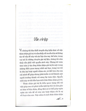 Thừa Nhận Giá Trị Của Trẻ - Vanlangbooks