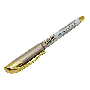 Bút Bi Claro Sigma Plus Gold 0.7 mm - Mực Xanh