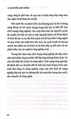 Về Bốn Cuộc Cách Mạng Công Nghiệp